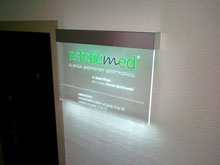 Tabliczka podświetlana diodami LED -  Estetic Med