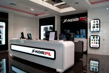 Wystrój i wyposażenie sklepu X-KOM