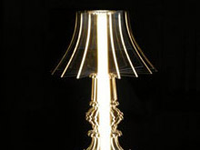Piękna lampa akrylowa